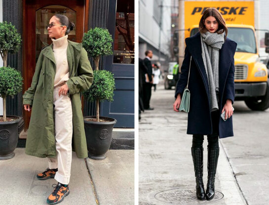 Guía de estilo: 6 looks para un día de frío y lluvia