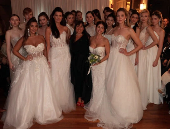 Prisma Chic presentó su romántica colección de alta costura y novias inspiradas en la naturaleza