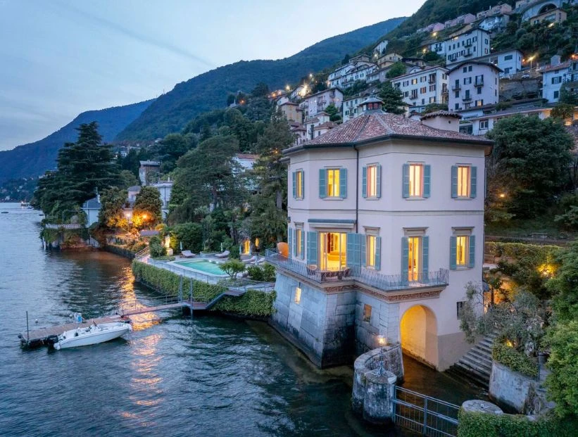 Para enamorarse: una casa histórica a orillas del Lago Di Como