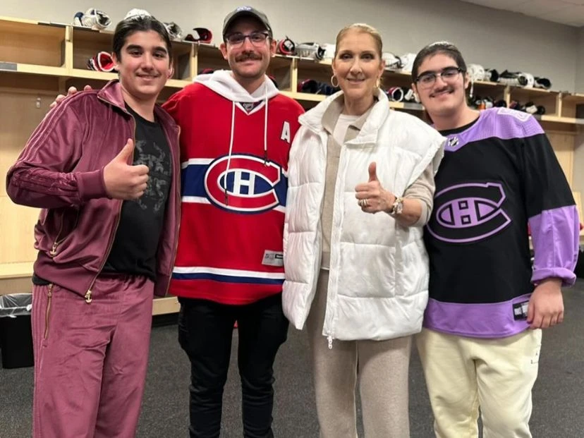 Los tres pilares más importantes de Celine Dion en su lucha contra su enfermedad: sus hijos