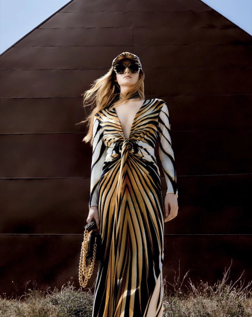 Roberto Cavalli reinterpreta un estampado del fundador homónimo