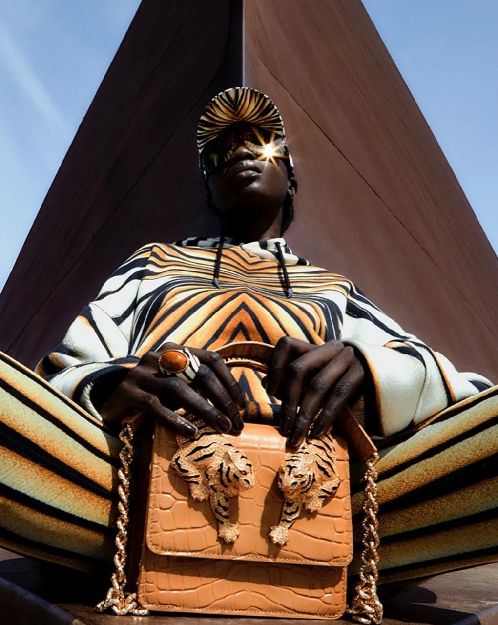 Roberto Cavalli reinterpreta un estampado del fundador homónimo