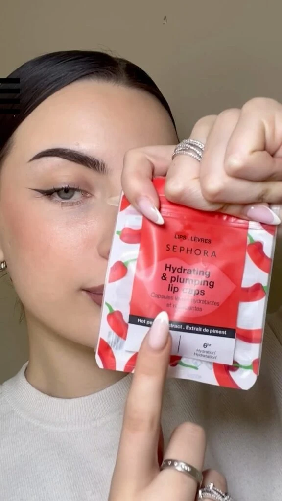 Así funcionan las novedosas cápsulas para rellenar labios sin pinchazos