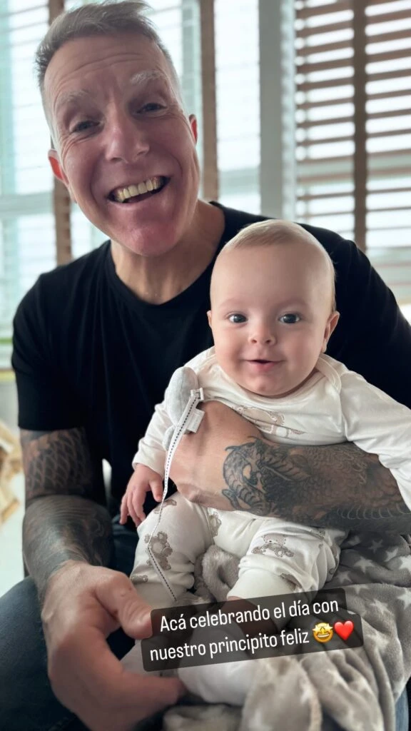 Alejandro Fantino celebró su primer Día de la Niñez junto a su hijo Beltrán y le dedicó un tierno mensaje