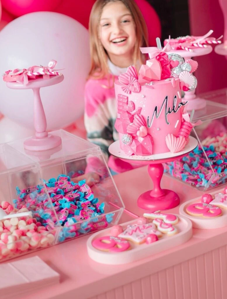 Así festejó su cumpleaños número nueve Mila Bouquet, la hija de Mery del Cerro