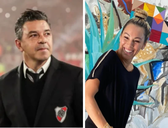 La historia de amor de Marcelo Gallardo y su esposa, Geraldine La Rosa