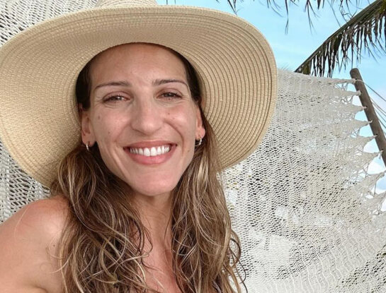 Maca Rinaldi, pareja de Fede Hoppe, mostró su pancita de 15 semanas de embarazo: "Doy gracias por mi bebita"