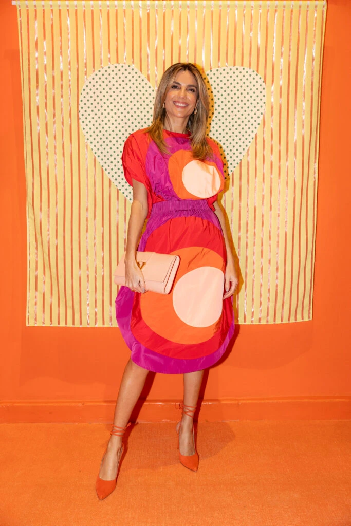 Maria Belen Ludueña con vestido de Agatha