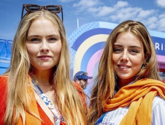 Los looks de las princesas Amalia y Alexia en los JJOO de París