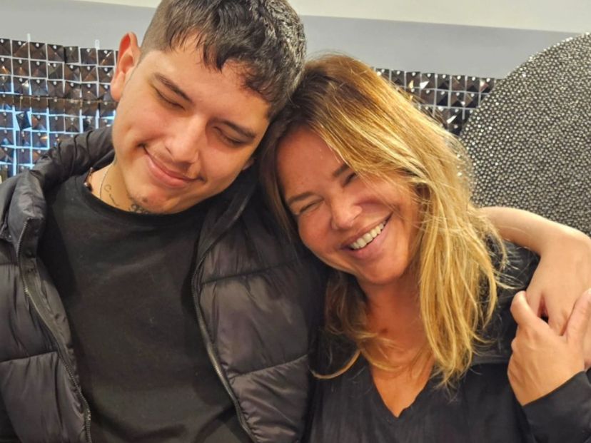 Nazarena Vélez compartió la intimidad del cumple de Chyno, su hijo mayor