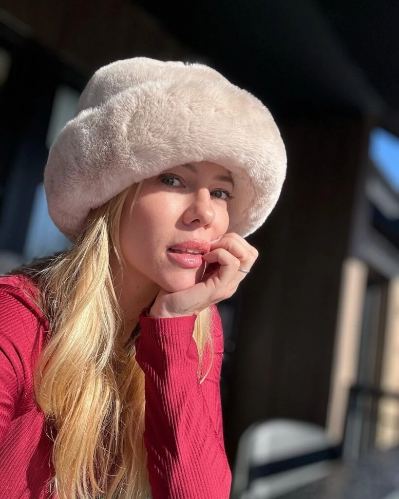 El look de Nicole Neumann en la nieve