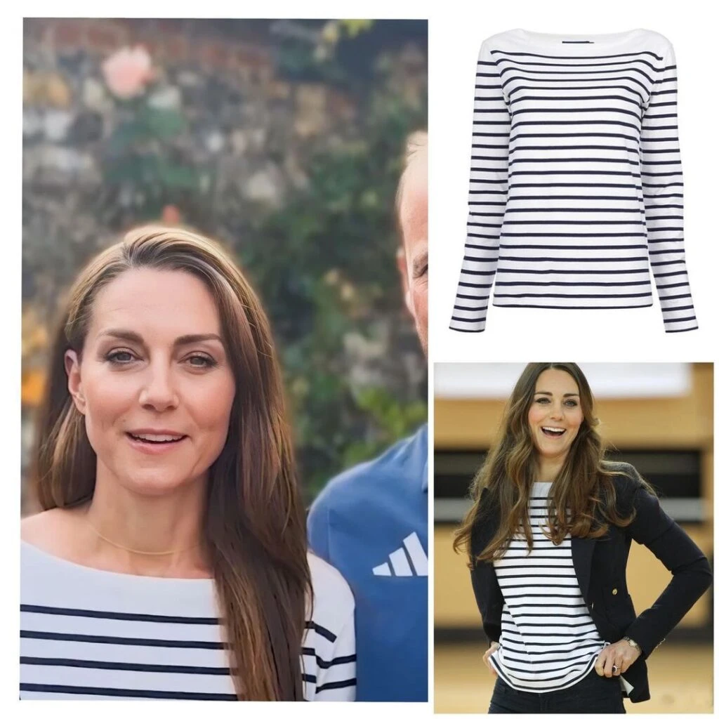 El look de Kate Middleton en el video de saludo a los deportistas