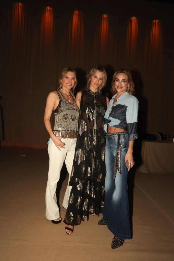 Sofia Zamolo, Liz Solari y Emilia Attias