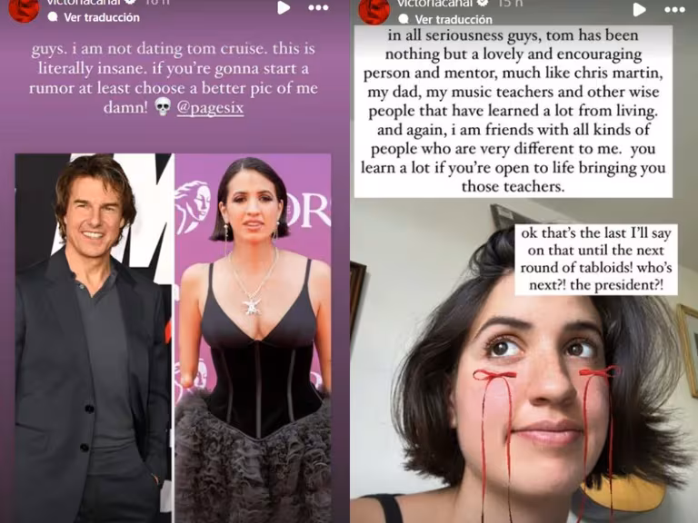 Quién es Victoria Canal, la supuesta nueva novia de Tom Cruise