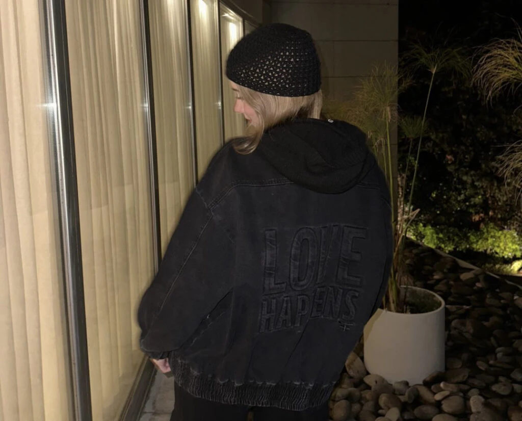 Taína Gravier marcó tendencia con un look total black