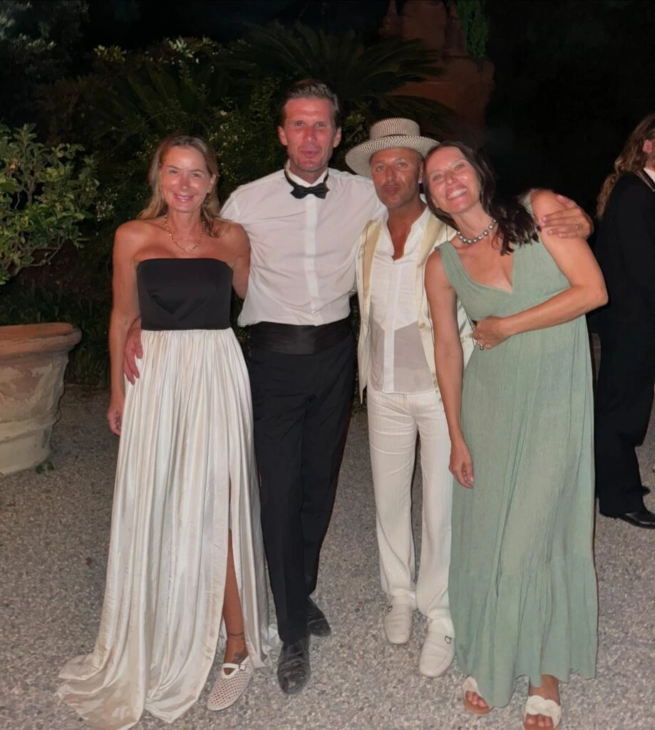 Lucrecia Gamundi, Nicolas Malleville, Francesca Bonato y Gaby Álarez.
Jardín botánico de Hanbury