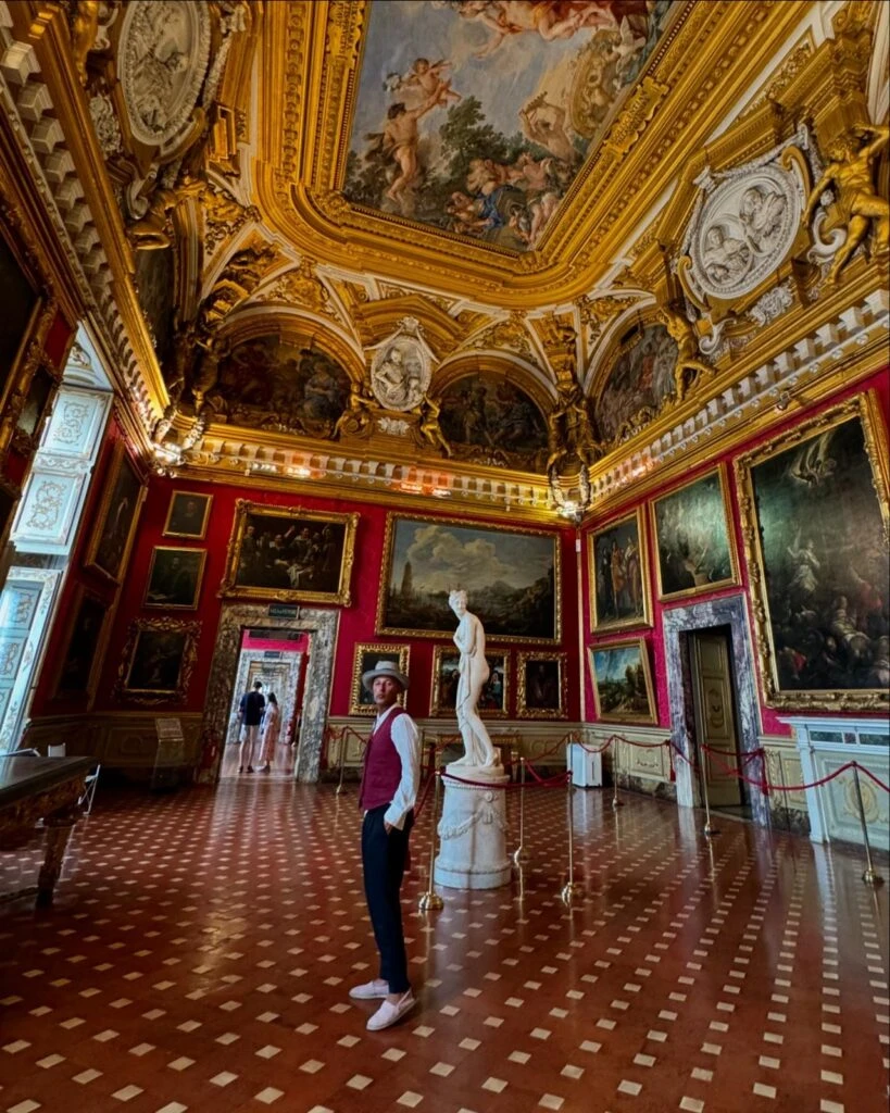 Alvarez en el Palacio Pitti