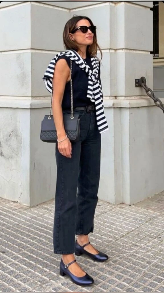 Guía de estilo: cómo usar las ballerinas con taco