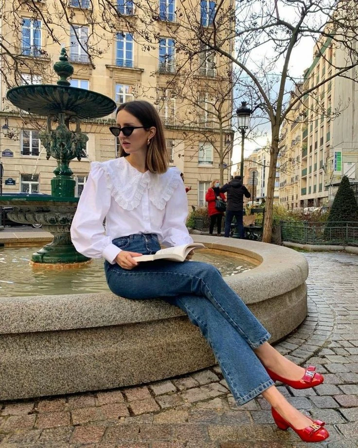 Guía de estilo: cómo usar las ballerinas con taco