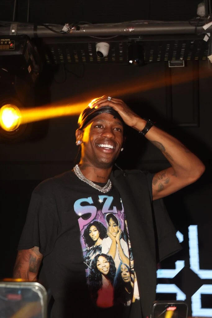 Vidriera: de India y Dante Ortega a Benicio Gravier, los famosos en el after party de Travis Scott