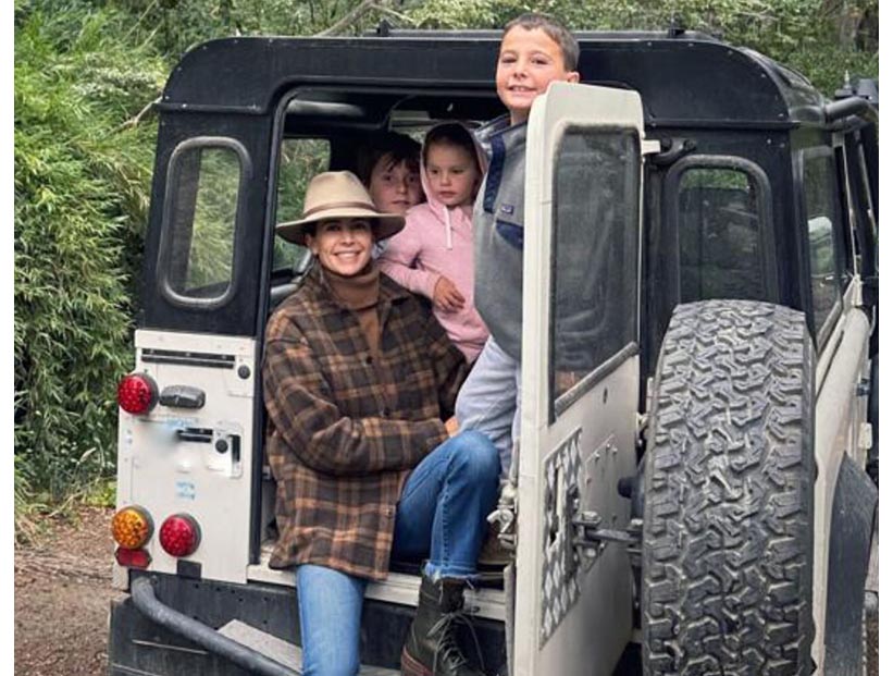 Juliana Awada compartió un tierno saludo para su ahijado Silver, que está cumpliendo años tras terminar su quimio