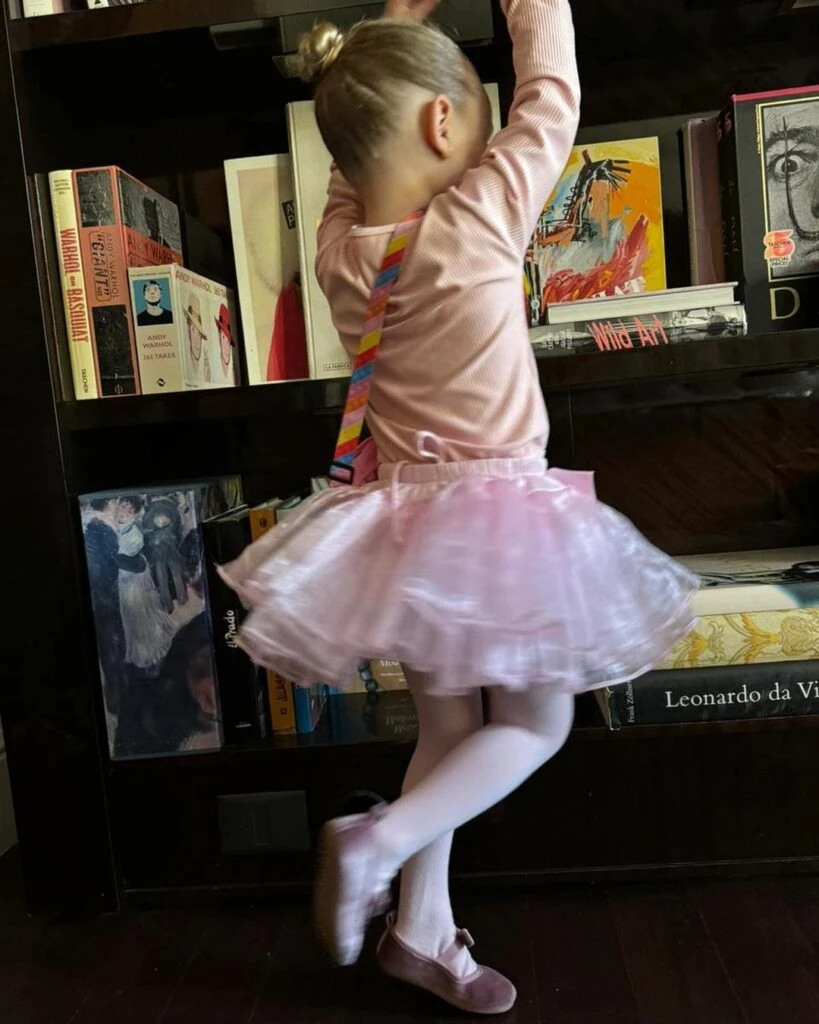 Ana García Moritán llevó el look balletcore más canchero