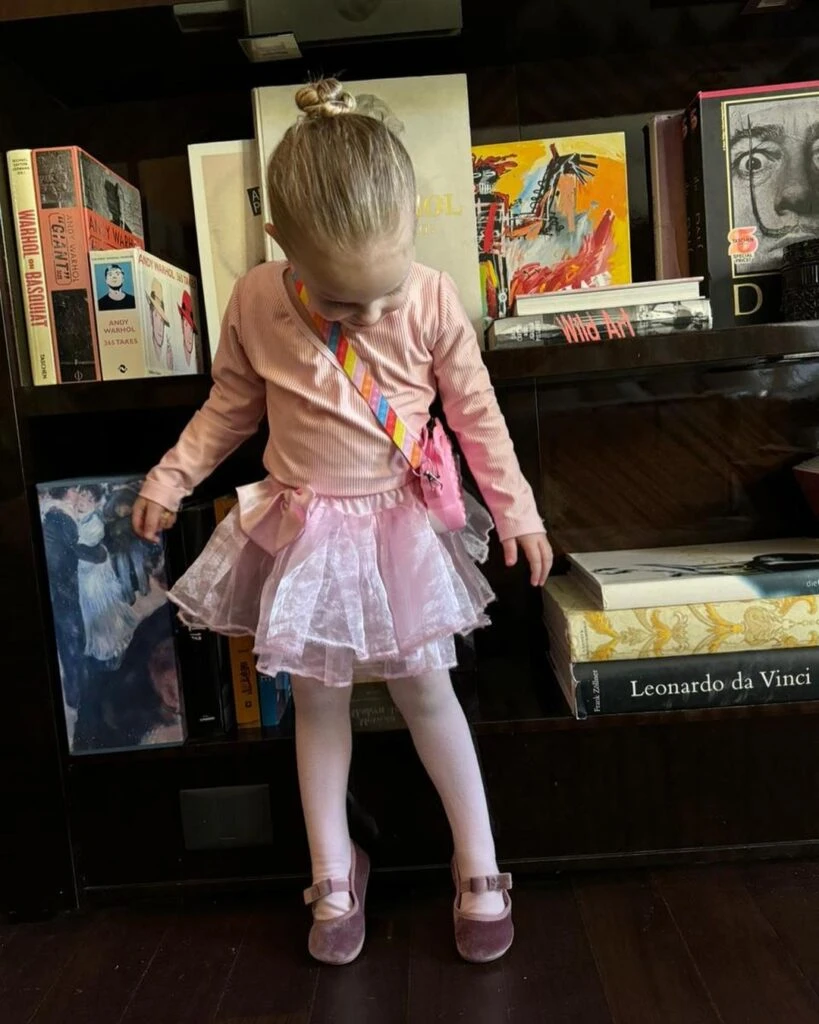 Ana García Moritán llevó el look balletcore más canchero