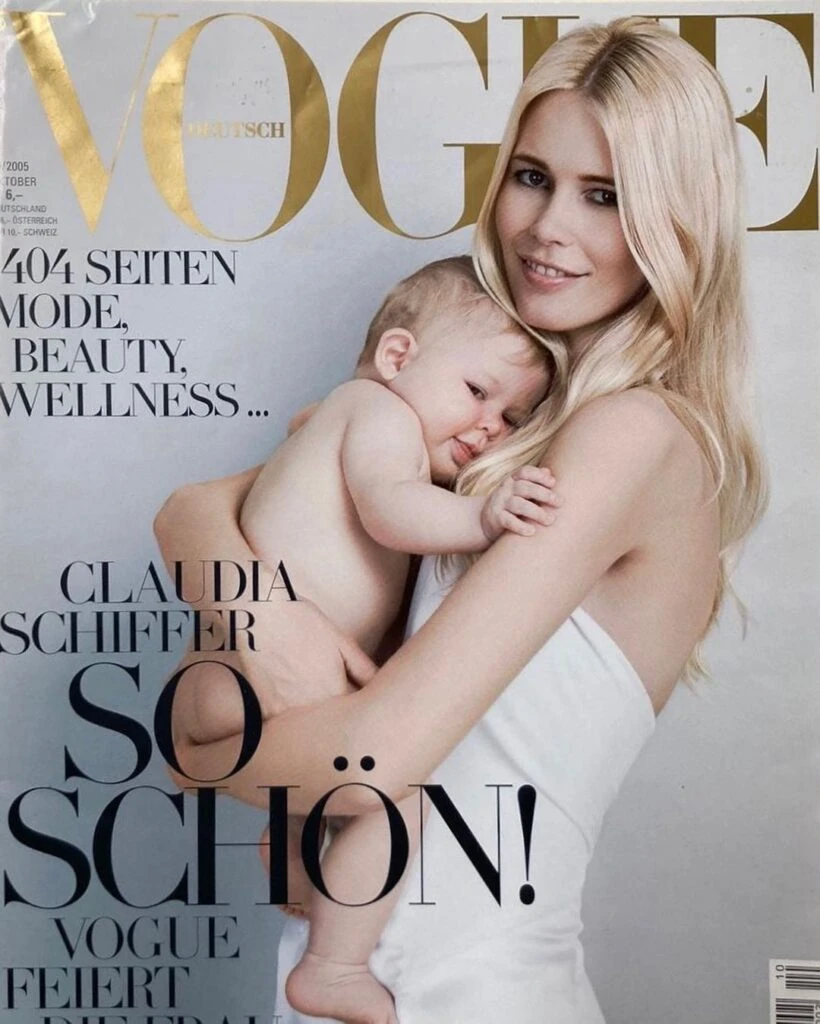 Así está Clementine Vaughn, la hija influencer de Claudia Schiffer