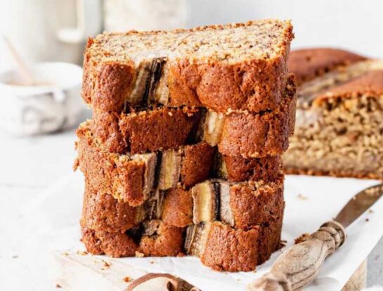 Esta es la receta del budín de banana que Juliana Awada prepara para desayunar