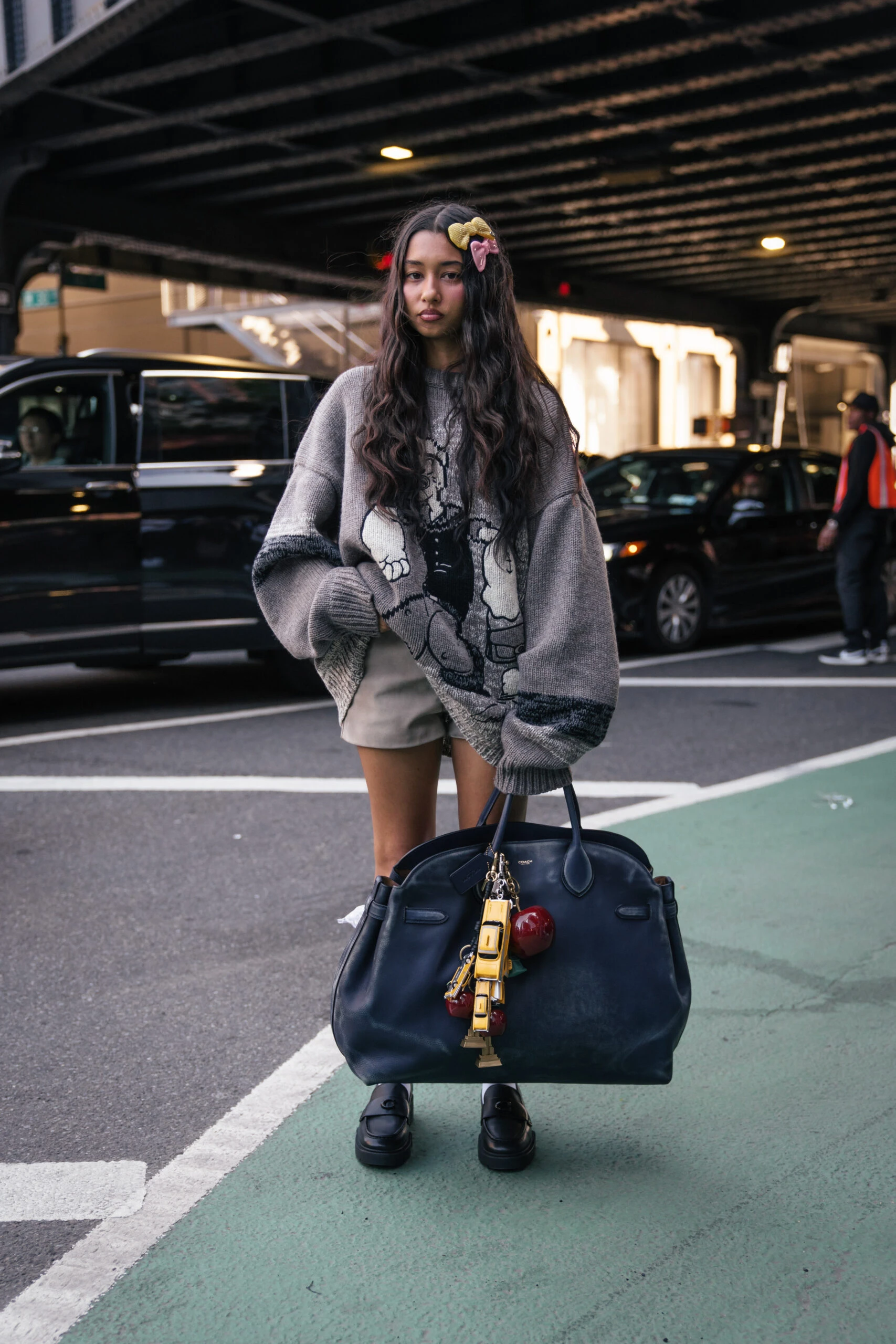 En el desfile de Coach