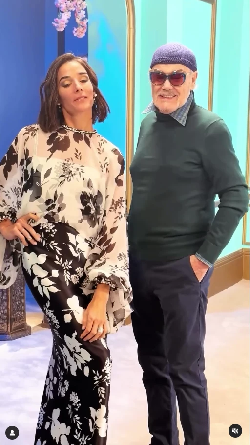 Juana Viale y su espectacular look blanco y negro