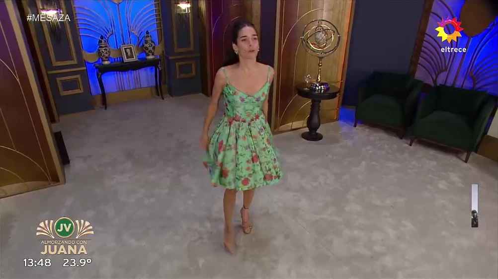 Juana Viale y su look primaveral