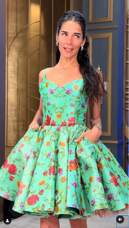 Juana Viale y su look primaveral