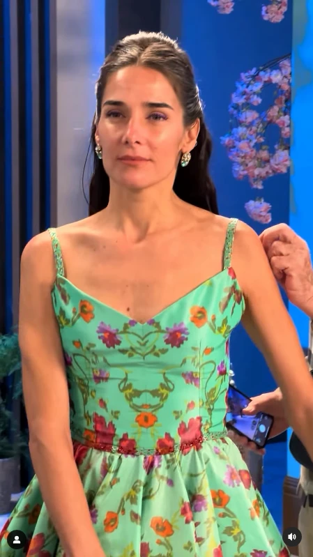 Juana Viale y su look primaveral