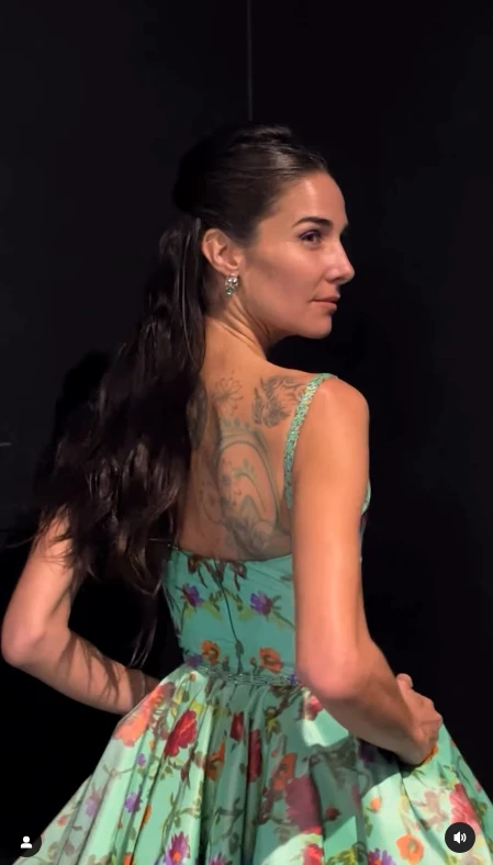 Juana Viale y su look primaveral