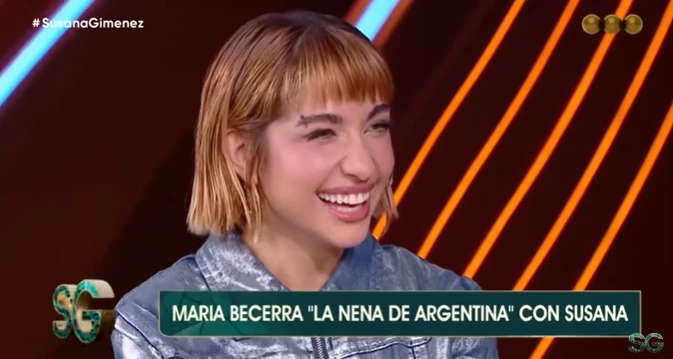 María Becerra habló con Susana Giménez sobre la pérdida de su embarazo