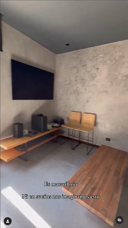 Así está quedando la casa del Chino Leunis y esposa