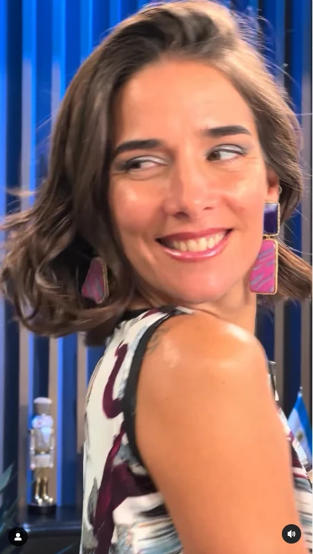 Juana Viale y su look