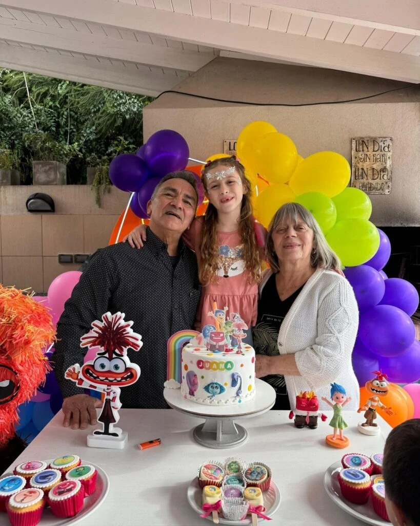 Las fotos del cumpleaños de Juana, la hija de Sandra Borghi