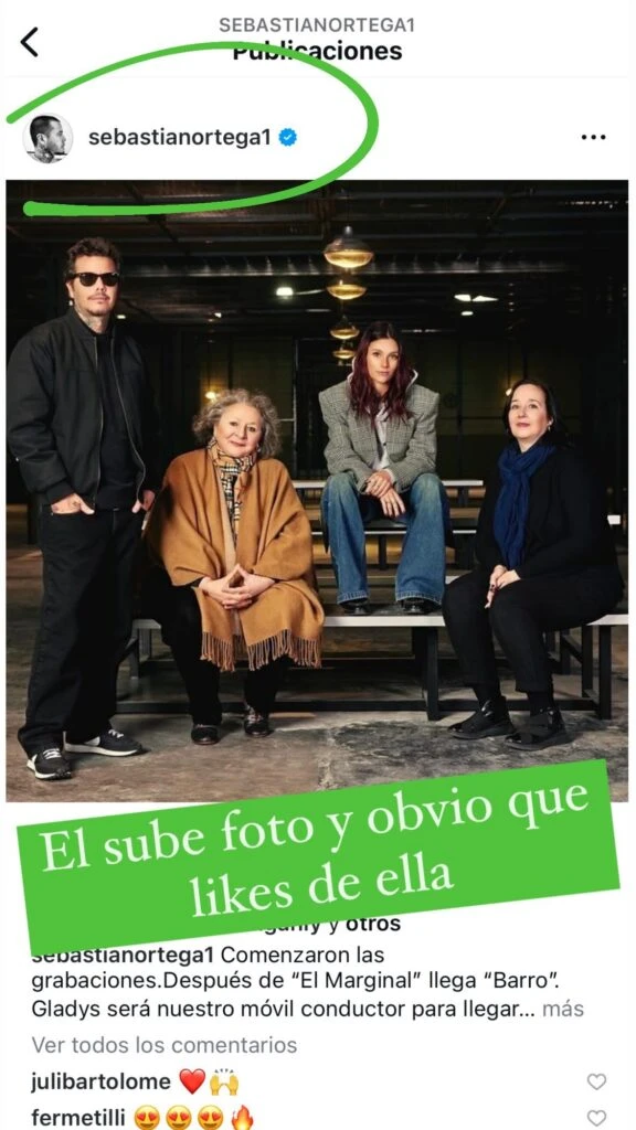 Aseguran que Valentina Zenere está saliendo con Sebastián Ortega