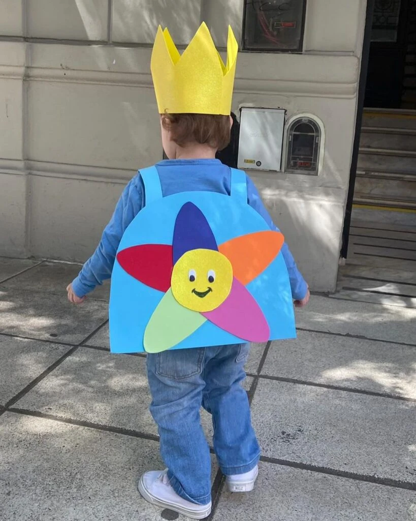 Benito Fernández mostró cómo festejó su nieto, Fermín, el día de la primavera