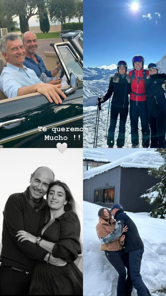 Juliana Awada le dedicó un tierno mensaje a Bruno Barbier en su cumpleaños