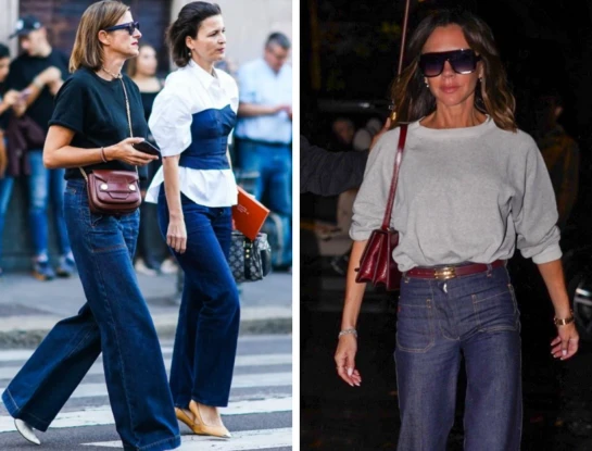 Jeans estilo años 70: la prenda ideal para mujeres a los 50+ 