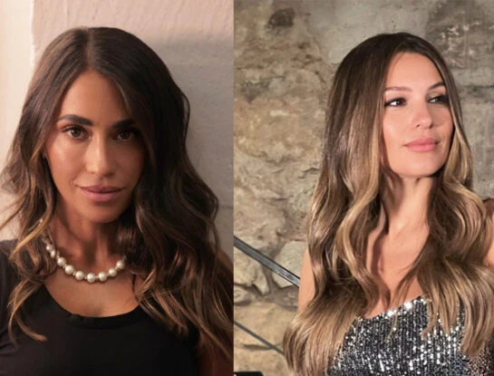 Los looks de Antonela Roccuzzo y Pampita con los colores más chic de la temporada