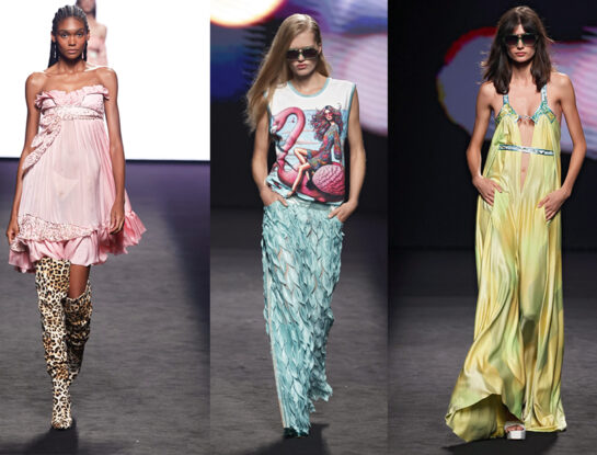 MBFWM: Custo Barcelona conquista la pasarela madrileña y empodera los colores pastel