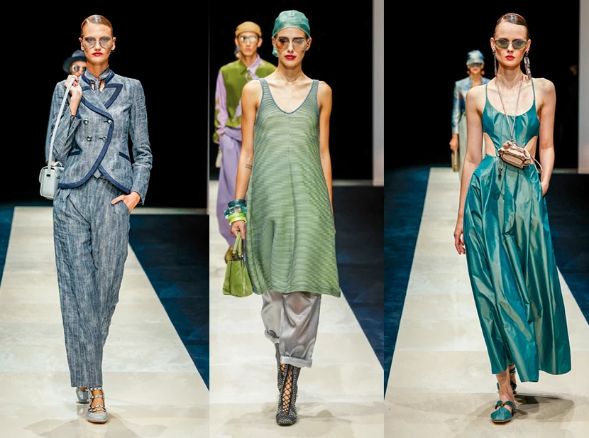 Desfile Emporio Armani primavera verano 2025