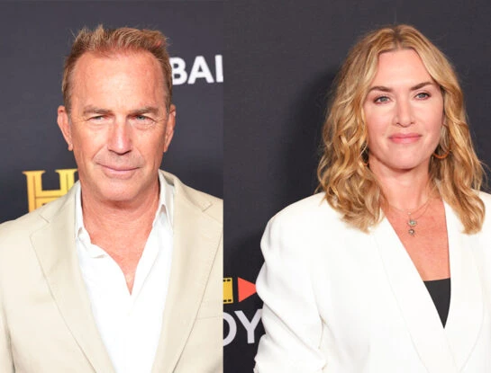 Vidriera: De Kevin Costner a Kate Winslet, los looks de los famosos para un ciclo de charlas educativas