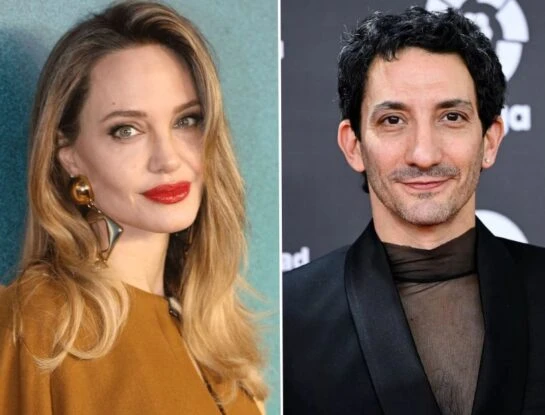 Juan Minujín y Angelina Jolie, juntos