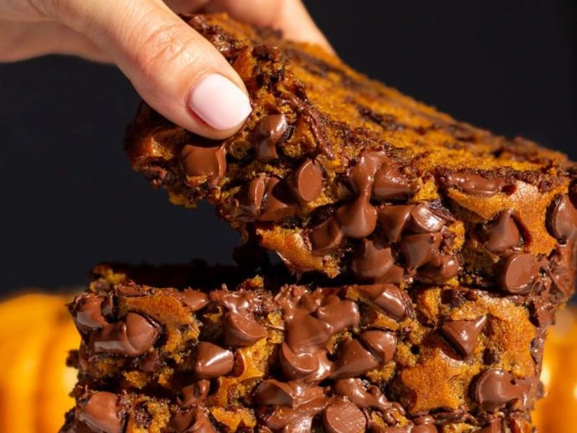 La receta del budín de chips de chocolate