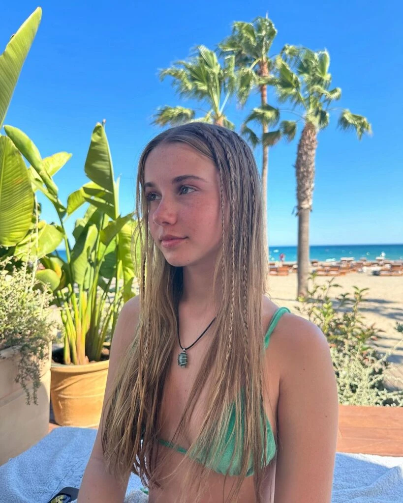 El beauty look playero de Taína Gravier que es tendencia del verano europeo